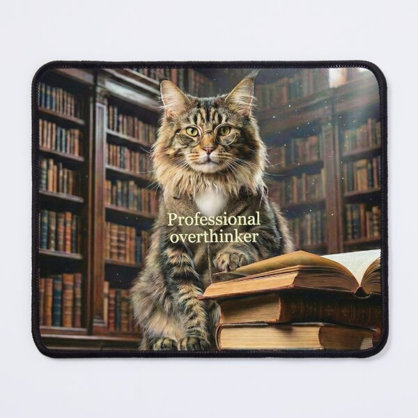 Item preview, Dark Academia Maine Coon designed and sold by AngelBlessing.