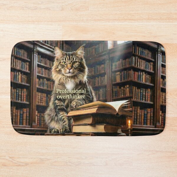 Item preview, Dark Academia Maine Coon designed and sold by AngelBlessing.