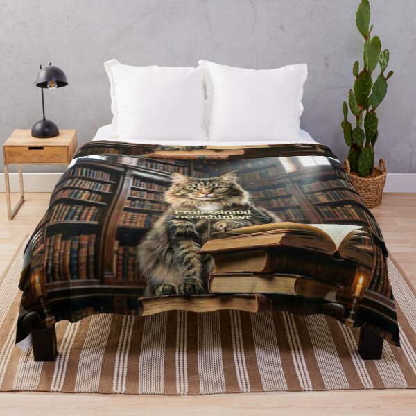 Item preview, Dark Academia Maine Coon designed and sold by AngelBlessing.