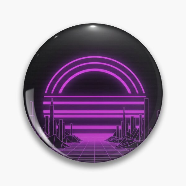 Item preview, Synthwave Neon Sun Retro Future Grid Gaming Aesthetic designed and sold by Omnibus24.