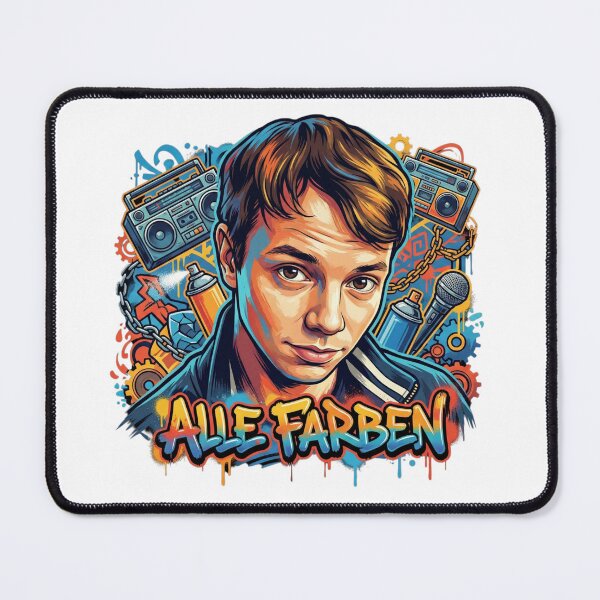 Item preview, Alle farben music album cover art typography designed and sold by ARTeez⭐️⭐️⭐️⭐️⭐️.