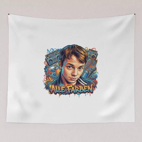 Item preview, Alle farben music album cover art typography designed and sold by ARTeez⭐️⭐️⭐️⭐️⭐️.