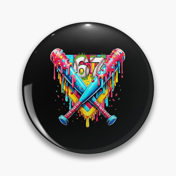 Item preview, 67 Baseball Ice Cream Drip Player Birthday Style designed and sold by miaa-artistshop.
