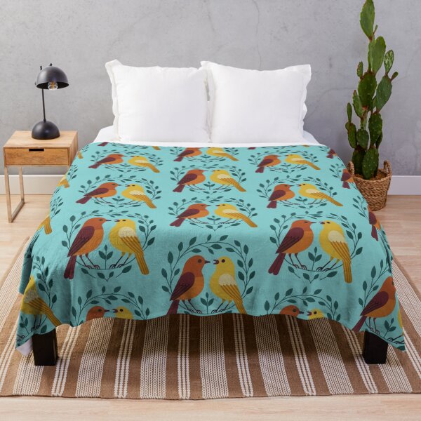 Item preview, Two Birds in Harmony – Minimalist Nature Design designed and sold by Dogandesighn.