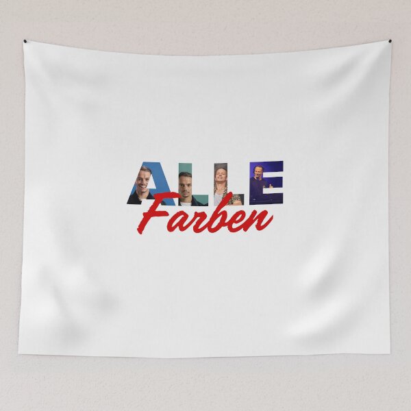 Item preview, Alle farben music album cover art typography designed and sold by ARTeez⭐️⭐️⭐️⭐️⭐️.