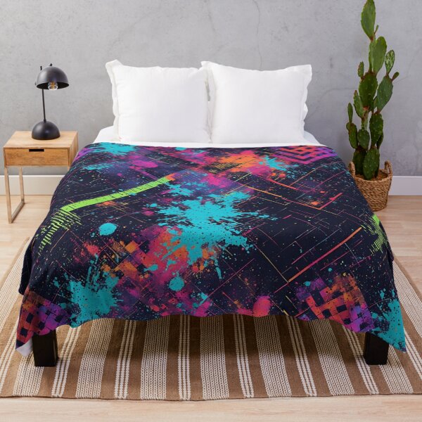 Item preview, funky Seamless Patterns Colorful Urban Pop Art, Rainbow Gradients & Abstract Anime Vibes COOL ART colorful patterns seamless designs Colorful Cartoon Pattern Graffiti designed and sold by Design Repo.