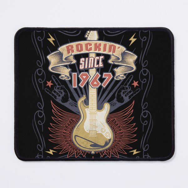 Item preview, Rockin' Since 1967 Rock Music Lover designed and sold by ZEIEZ.
