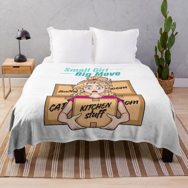 Item preview, Stressed Woman on Moving Day designed and sold by ObsidianDaz.