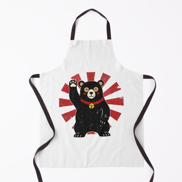 Item preview, Lucky Bear Japanese Rising Sun Illustration designed and sold by JEFDodsonArt.