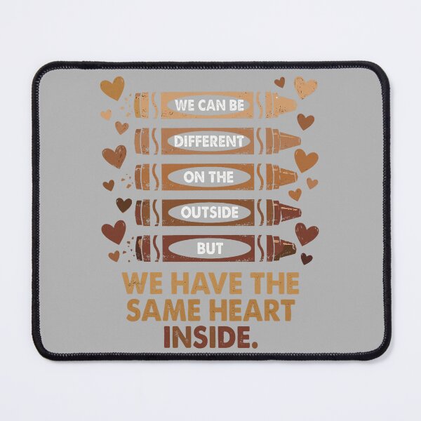 Item preview, Black History Month We Have Same Heart Inside Teacher Kids  designed and sold by GreggRoss.