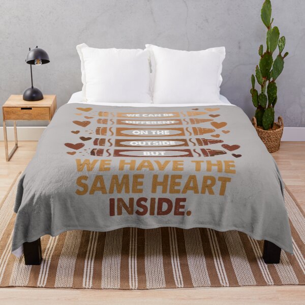 Item preview, Black History Month We Have Same Heart Inside Teacher Kids  designed and sold by GreggRoss.