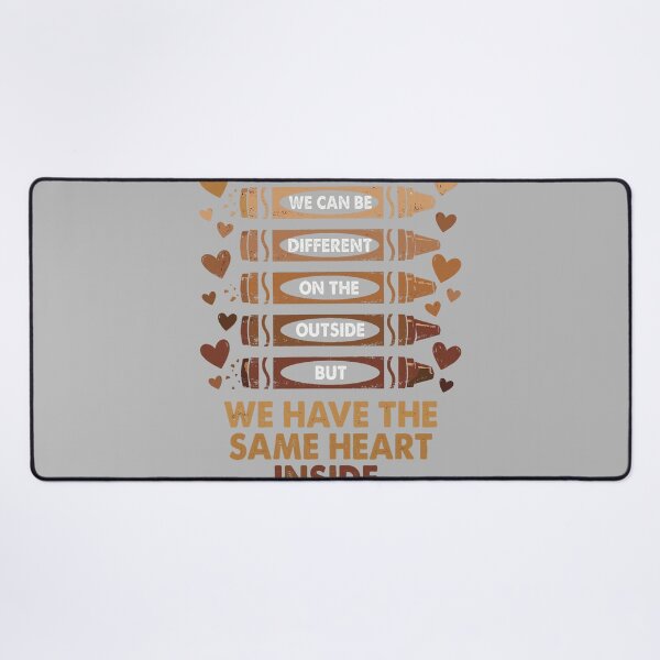 Item preview, Black History Month We Have Same Heart Inside Teacher Kids  designed and sold by GreggRoss.