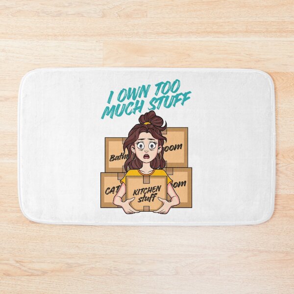 Item preview, Stressed Woman on Moving Day designed and sold by ObsidianDaz.