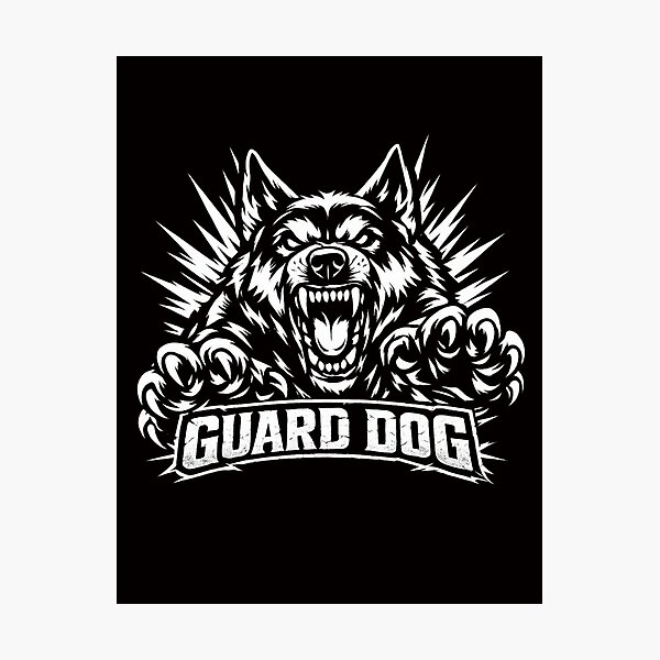 Item preview, Guard Dog – Aggressive Watchdog designed and sold by Tadeusz1.