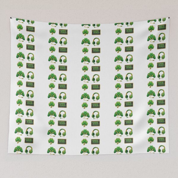 Item preview, Lucky Gamer Level Up - St. Patrick's Day Gaming Sticker Pack designed and sold by TheCalmEdit.