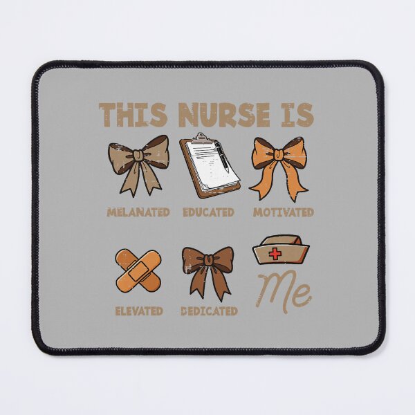 Item preview, Black History This Nurse Melanated Educated Scrub Top Women designed and sold by GreggRoss.