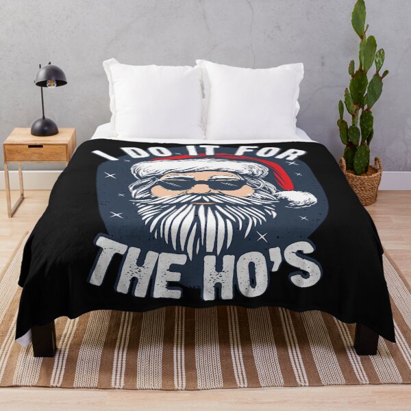 Item preview, I Do It For The Hos Christmas Joke From Bad Santa designed and sold by Elegant Funny Designs..