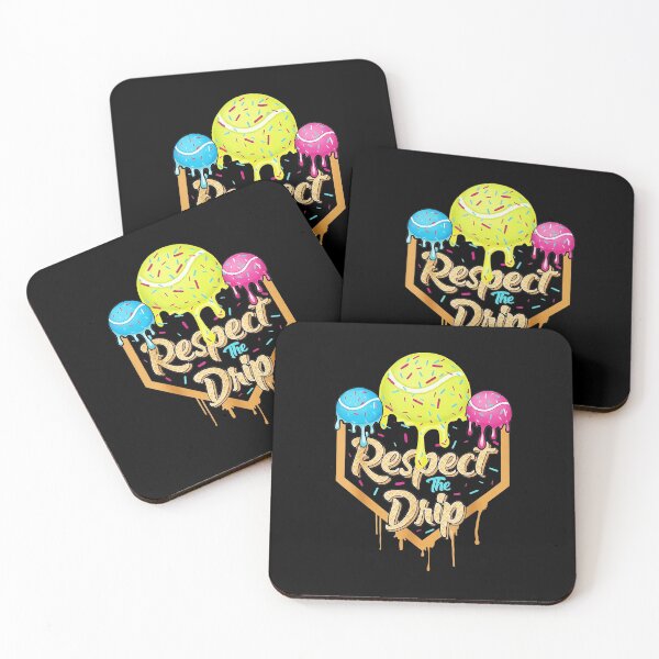Item preview, Respect The Drip Funny Tennis Quote Colorful Street Style designed and sold by WayTBeenkenArt.