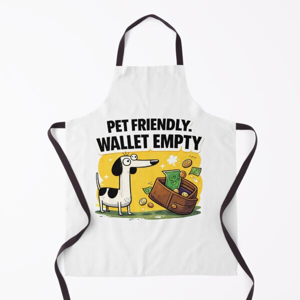 Item preview, Pet Friendly, Wallet Empty designed and sold by Art by kitu.