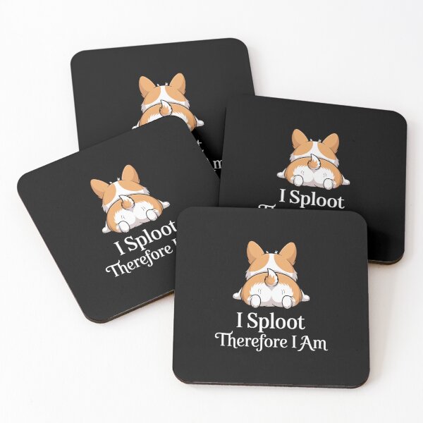 Item preview, I Sploot Therefore I Am Corgi Design designed and sold by Peter Stawicki.