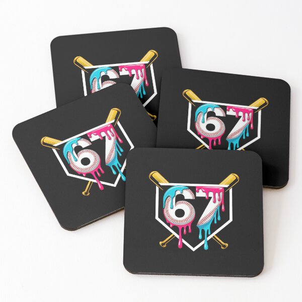 Item preview, 67 Baseball Ice Cream Drip Player 67th Birthday Style designed and sold by miaa-artistshop.