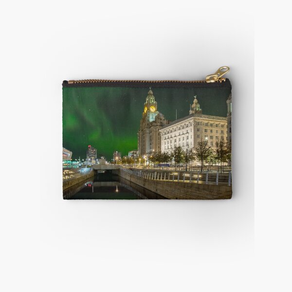Item preview, Liverpool Three Graces Northern Lights designed and sold by Alisonchambers2.
