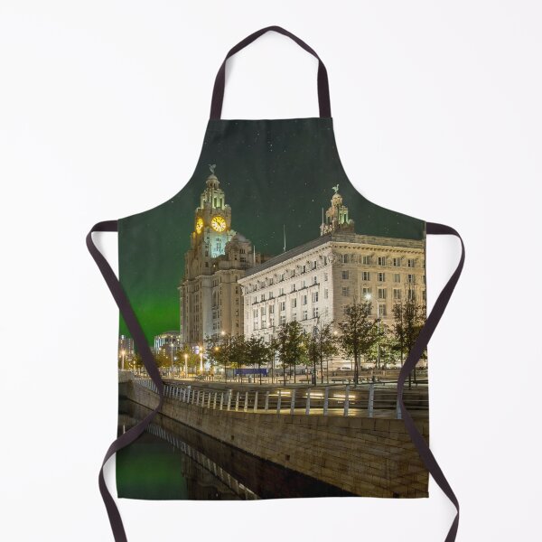Item preview, Liverpool Three Graces Northern Lights designed and sold by Alisonchambers2.