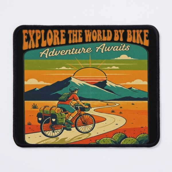 Item preview, Explore world by bike bikepacking adventure designed and sold by Stefanrajzer.