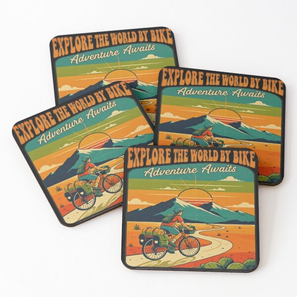 Item preview, Explore world by bike bikepacking adventure designed and sold by Stefanrajzer.