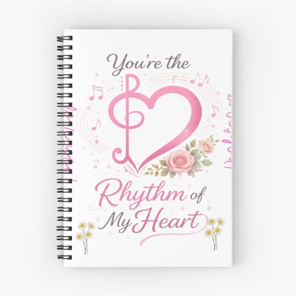 Item preview, “You’re the Rhythm of My Heart – Romantic Music Love Design” designed and sold by GloboStyle Design .