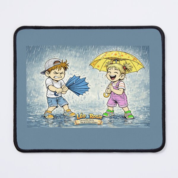 Item preview, Niños riendo bajo la lluvia. designed and sold by chromyral-creations.