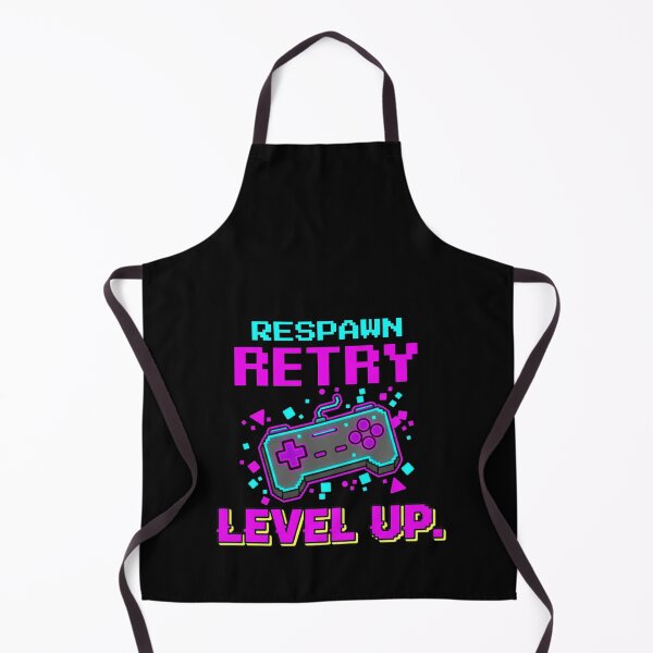 Item preview, Respawn Retry Level Up Gaming Motivation designed and sold by MotivaChic.