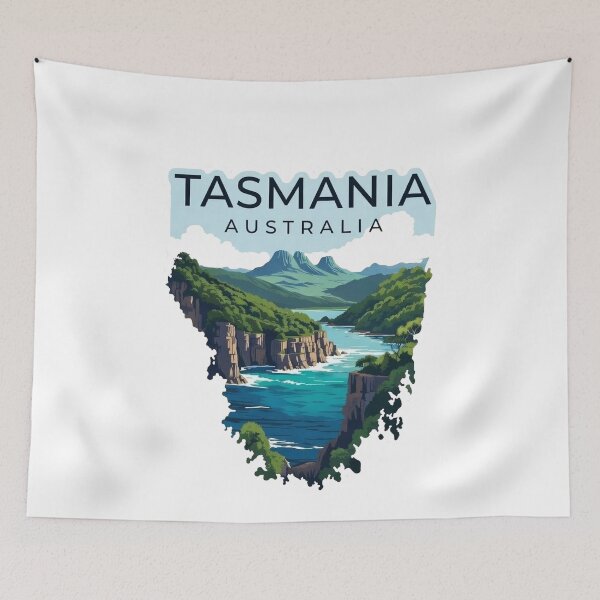 Item preview, Tasmania Australia  designed and sold by Dikshant Goyal.