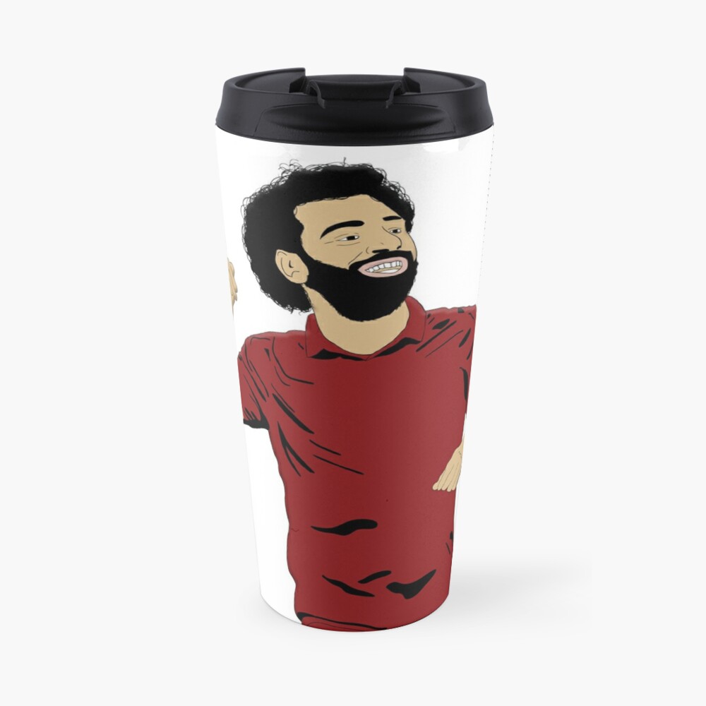 Mo Salah Lfc Liverpool Fc Design Egypt Egyptian King Travel Mug By Conartistlfc Redbubble