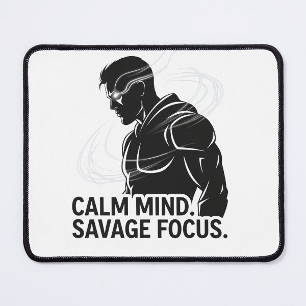 Item preview, Calm Mind Savage Focus Motivation designed and sold by MotivaChic.