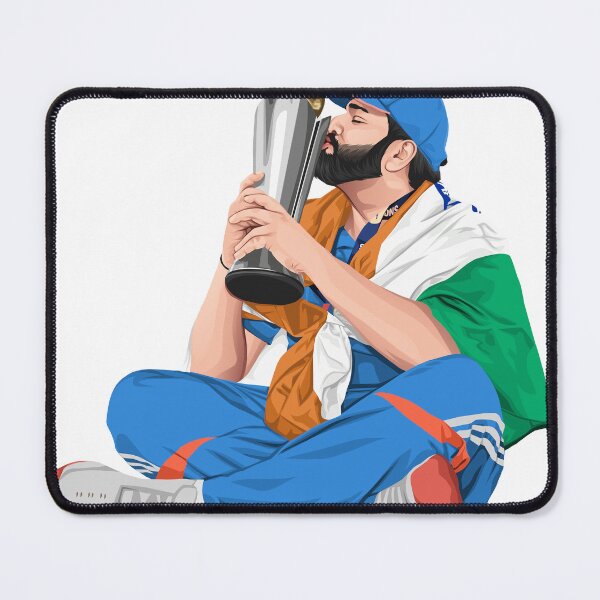Item preview, Rohit Sharma with the World Cup  designed and sold by VectAnik.