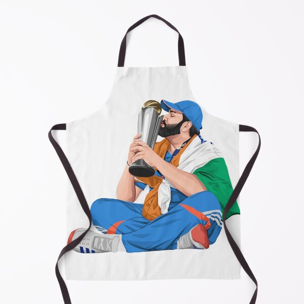 Item preview, Rohit Sharma with the World Cup designed and sold by VectAnik.