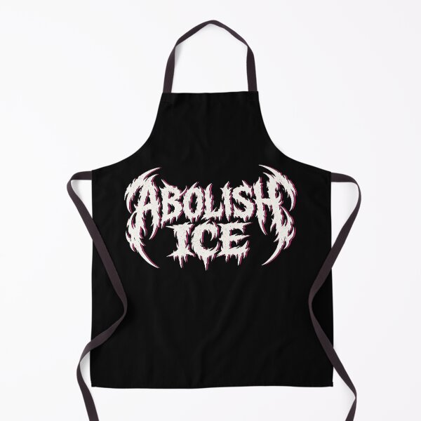 Item preview, Abolish ICE Metal Style Text designed and sold by Eh Plus Designs.