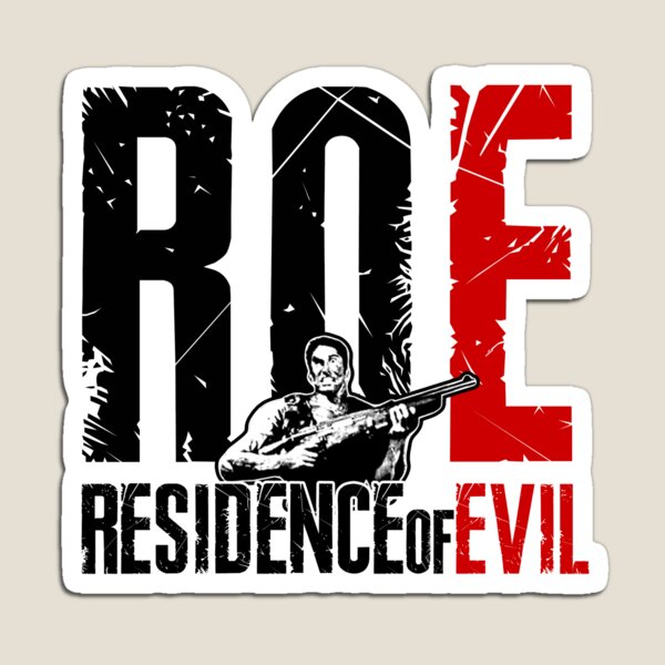 Artikelvorschau, ROE Logo Weiß entworfen und verkauft von RESIDENCEofEVIL.