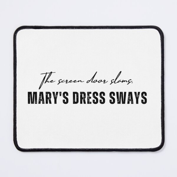 Item preview, White Mary'S Dress Sways E-Street Band designed and sold by pixelfrogpie.
