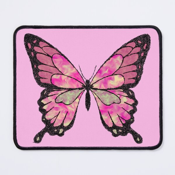 Item preview, Funky pink butterfly designed and sold by BeJahMan.