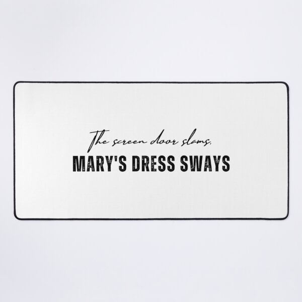 Item preview, White Mary'S Dress Sways E-Street Band designed and sold by pixelfrogpie.