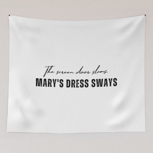 Item preview, White Mary'S Dress Sways E-Street Band designed and sold by pixelfrogpie.