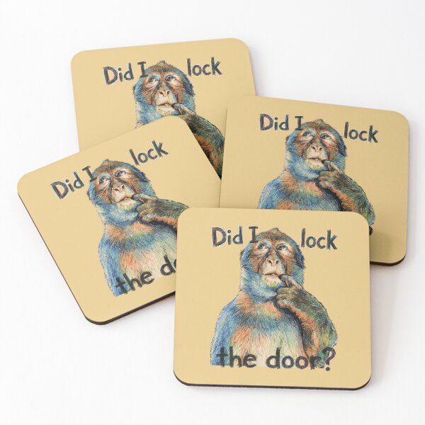 Item preview, Did I lock the door? designed and sold by The Bureau Of Boops.