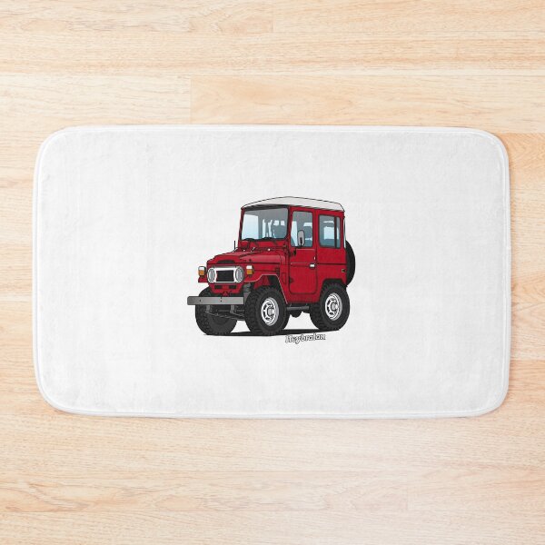 Item preview, Chibi Tooned Land Cruiser FJ40 Vector Art designed and sold by Heybratan.