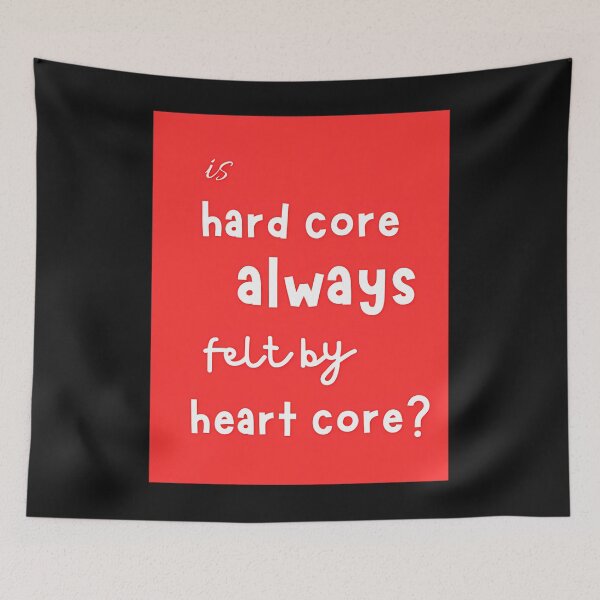 Item preview, Hard Core And Heart Core designed and sold by Kuvee05.