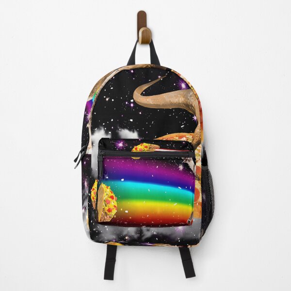 Item preview, The Original Galaxy Laser Eye Cat On Dinosaur On Pizza With Tacos Rainbow designed and sold by Kuvee05.