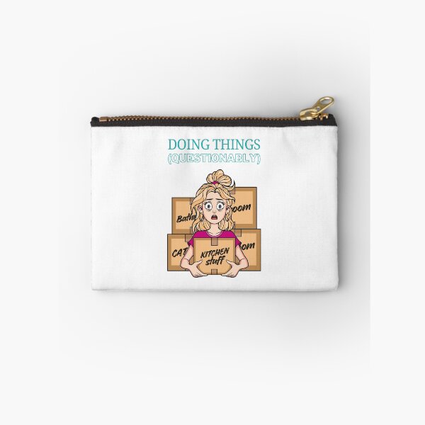 Item preview, Doing Things - Questionably - Stressed Woman on Moving Day designed and sold by ObsidianDaz.