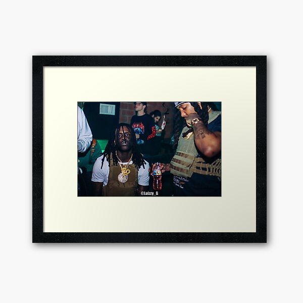 Chief Keef Backstage Framed Art Print