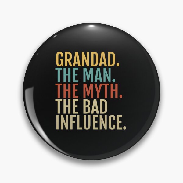 Item preview, Grandad Gift - The Man Myth Bad Influence  designed and sold by Kuvee05.